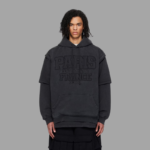 Vetements Black Paris Hoodie