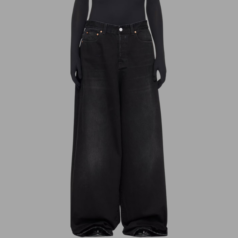 VETEMENTS Black Baggy Jeans