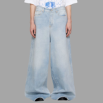 VETEMENTS Blue Destroyed Jeans