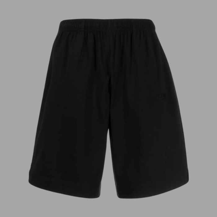 VETEMENTS slip-on cotton track shorts