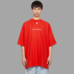 VETEMENTS Red 'Don't Ask Me Anything' T-Shirt