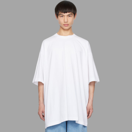 VETEMENTS White Embroidered T-Shirt