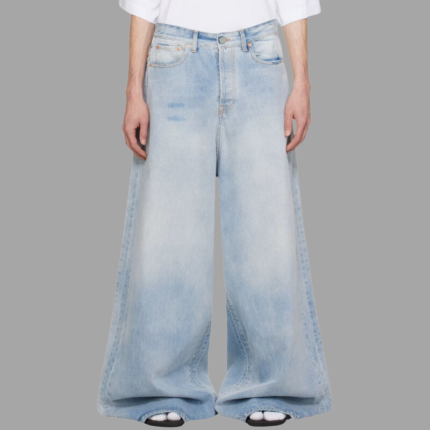 VETEMENTS Blue Big Shape Jeans