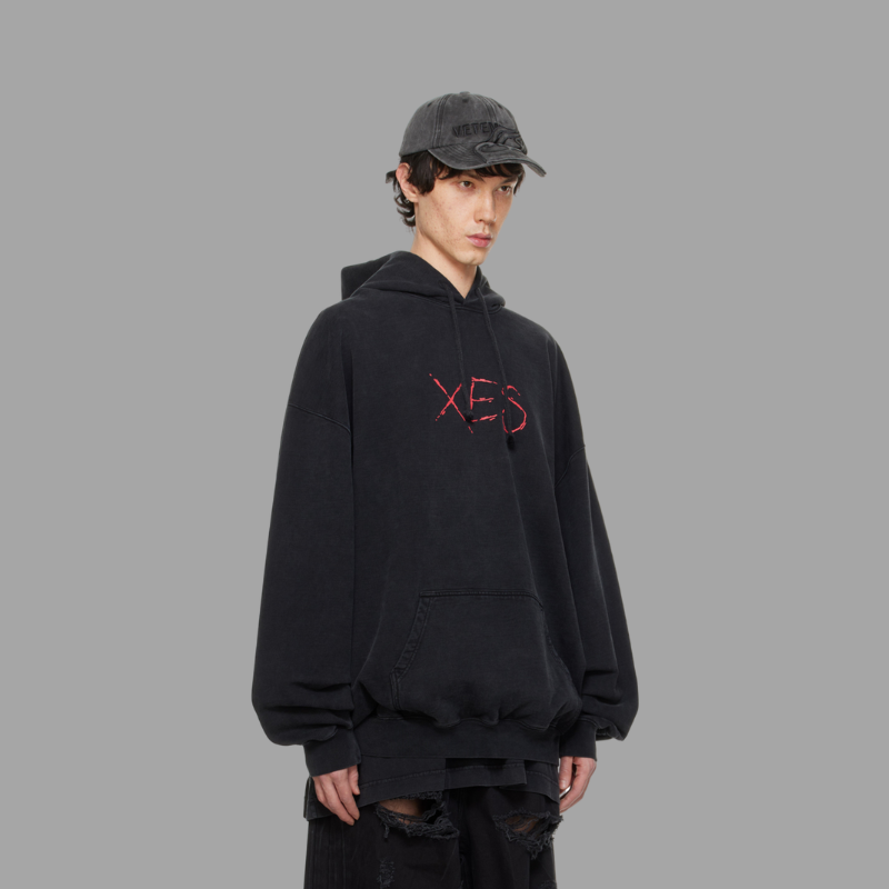 Vetements Black ‘Xes’ Hoodie