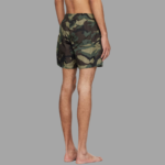 VETEMENTS Green Camouflage Swim Shorts