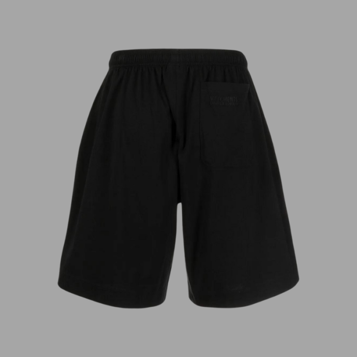 VETEMENTS slip-on cotton track shorts