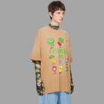 VETEMENTS Brown 'Vegan Edition' T-Shirt