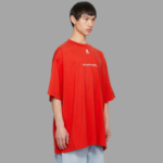 VETEMENTS Red 'Don't Ask Me Anything' T-Shirt