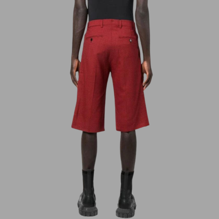 VETEMENTS houndstooth tailored shorts