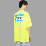 VETEMENTS Yellow ‘My Name Is Vetements’ T-Shirt