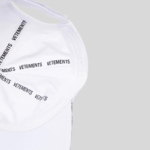 VETEMENTS White logo-embroidered cotton cap