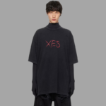 VETEMENTS Black ‘Xes’ T-Shirt