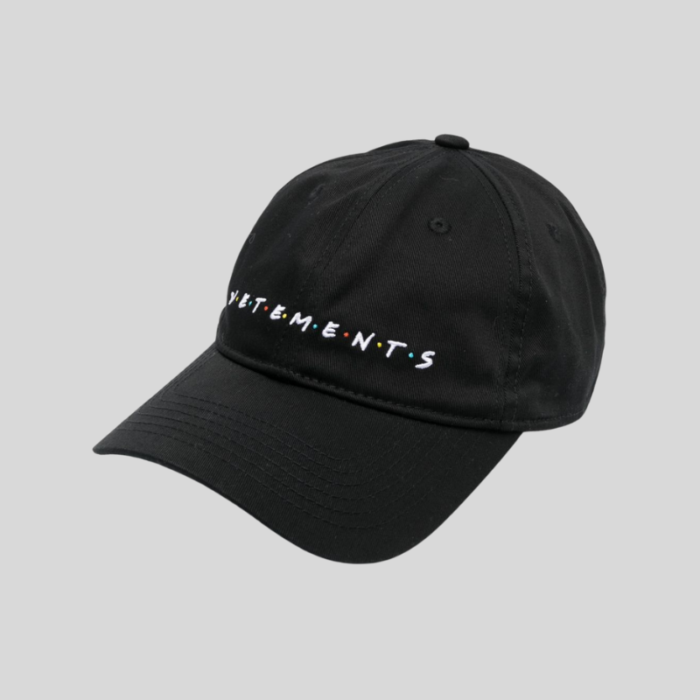 VETEMENTS logo-embellished cotton cap